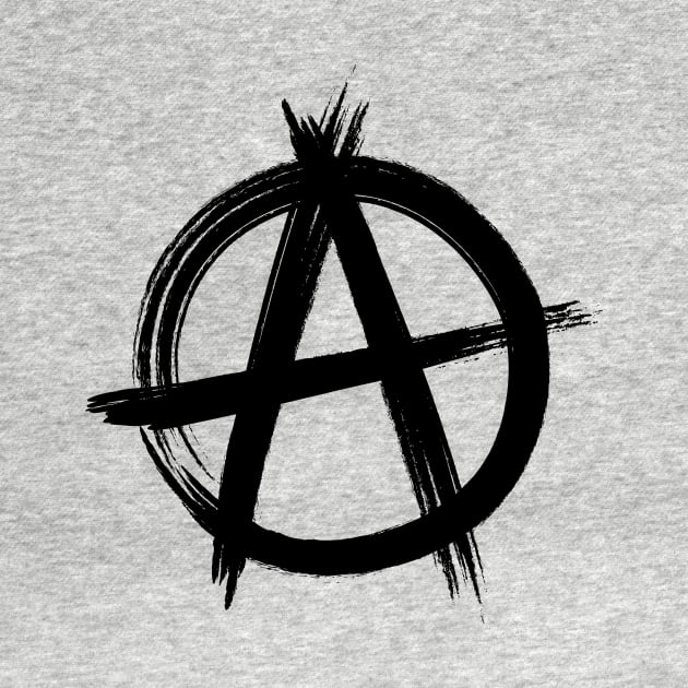 Circle-A Anarchy Symbol (light t-shirt version) by StrayCat